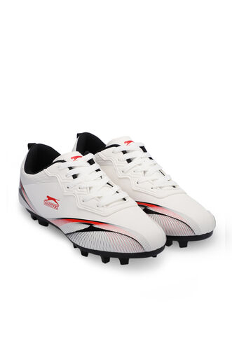 Slazenger MARCELL KRP Football Boy Child Cleats Shoes White - Thumbnail