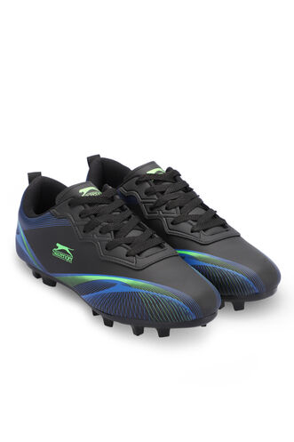 Slazenger MARCELL KRP Football Men's Cleats Shoes Black - Green - Thumbnail