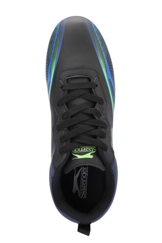 Slazenger MARCELL KRP Football Men's Cleats Shoes Black - Green - Thumbnail