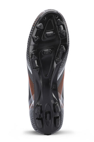 Slazenger MARCELL KRP Football Men's Cleats Shoes Black - Orange - Thumbnail