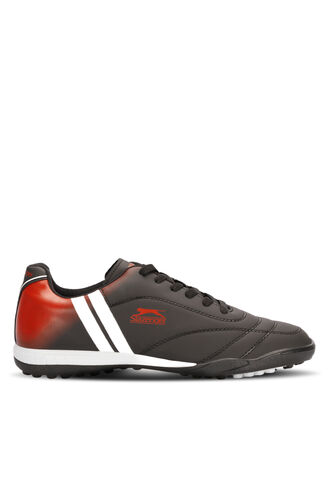 Slazenger MARK HS Football Men's Indoor Soccer Shoes Black - White - Red - Thumbnail