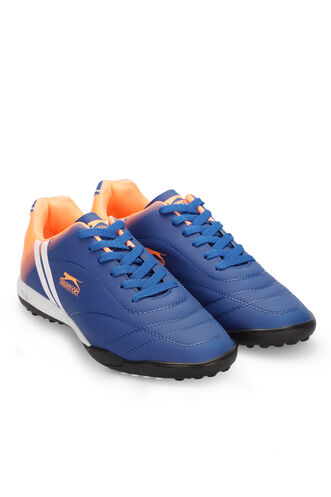 Slazenger MARK HS Men's Indoor Soccer Shoes Saks Blue - Thumbnail