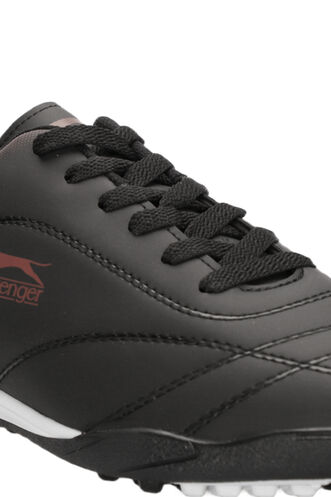 Slazenger MARK HS Football Boys Indoor Soccer Shoes Black - White - Red - Thumbnail