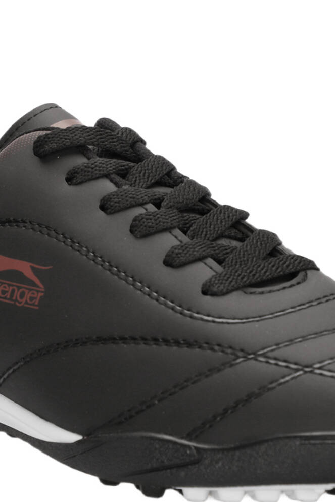 Slazenger MARK HS Football Boys Indoor Soccer Shoes Black - White - Red