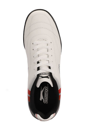 Slazenger MARK HS Football Boys Indoor Soccer Shoes White - Black - Thumbnail