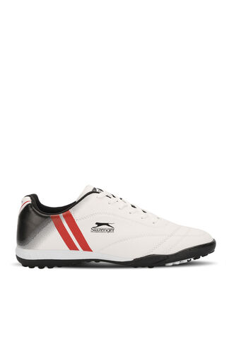 Slazenger MARK HS Football Boys Indoor Soccer Shoes White - Black - Thumbnail