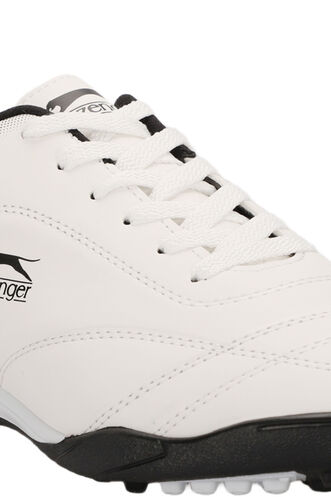 Slazenger MARK HS Football Boys Indoor Soccer Shoes White - Black - Thumbnail