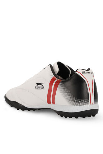 Slazenger MARK HS Football Boys Indoor Soccer Shoes White - Black - Thumbnail