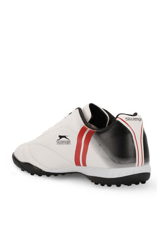 Slazenger MARK KRP Football Boy Child Cleats Shoes White - Black - Thumbnail