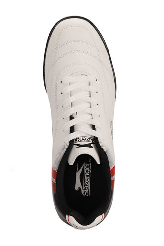 Slazenger MARK KRP Football Boy Child Cleats Shoes White - Black - Thumbnail