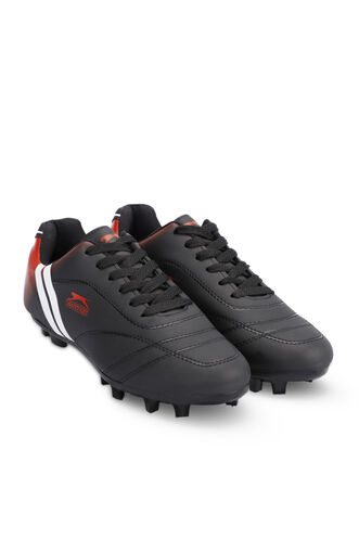 Slazenger MARK KRP Football Boy Child Cleats Shoes Black - White - Red - Thumbnail