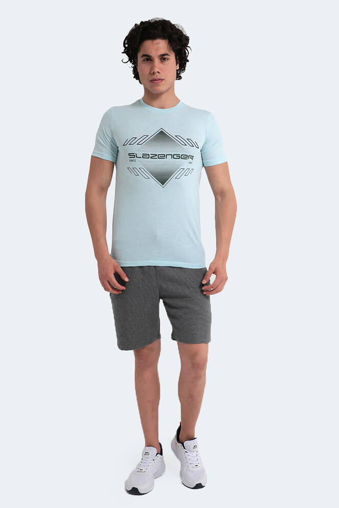 Slazenger MARQUES Erkek Kısa Kollu T-Shirt Yeşil