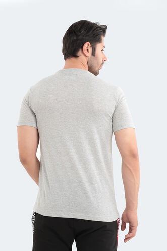 Slazenger MARQUES Men's Short Sleeve T-Shirt Light Grey - Thumbnail