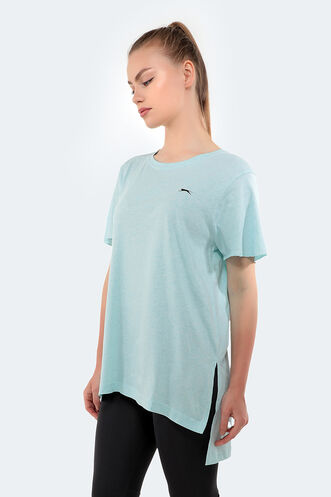 Slazenger MERILYN Women's Short Sleeve T-Shirt Green - Thumbnail