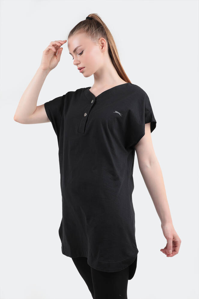 Slazenger MESHULAM Women's Short Sleeve T-Shirt Black