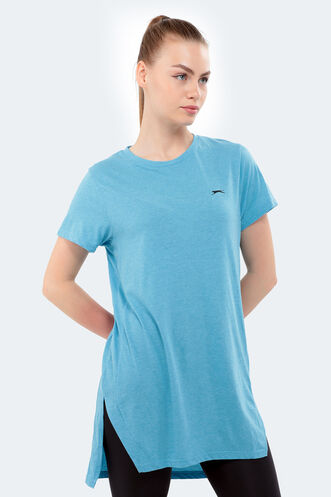 Slazenger MIDORI Women's Short Sleeve T-Shirt Blue - Thumbnail