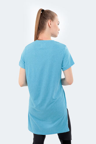 Slazenger MIDORI Women's Short Sleeve T-Shirt Blue - Thumbnail