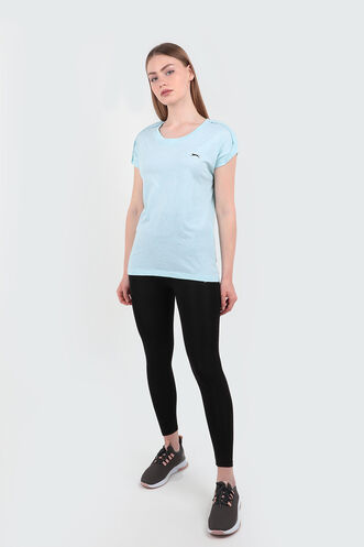 Slazenger MILJANA Women's Short Sleeve T-Shirt Green - Thumbnail