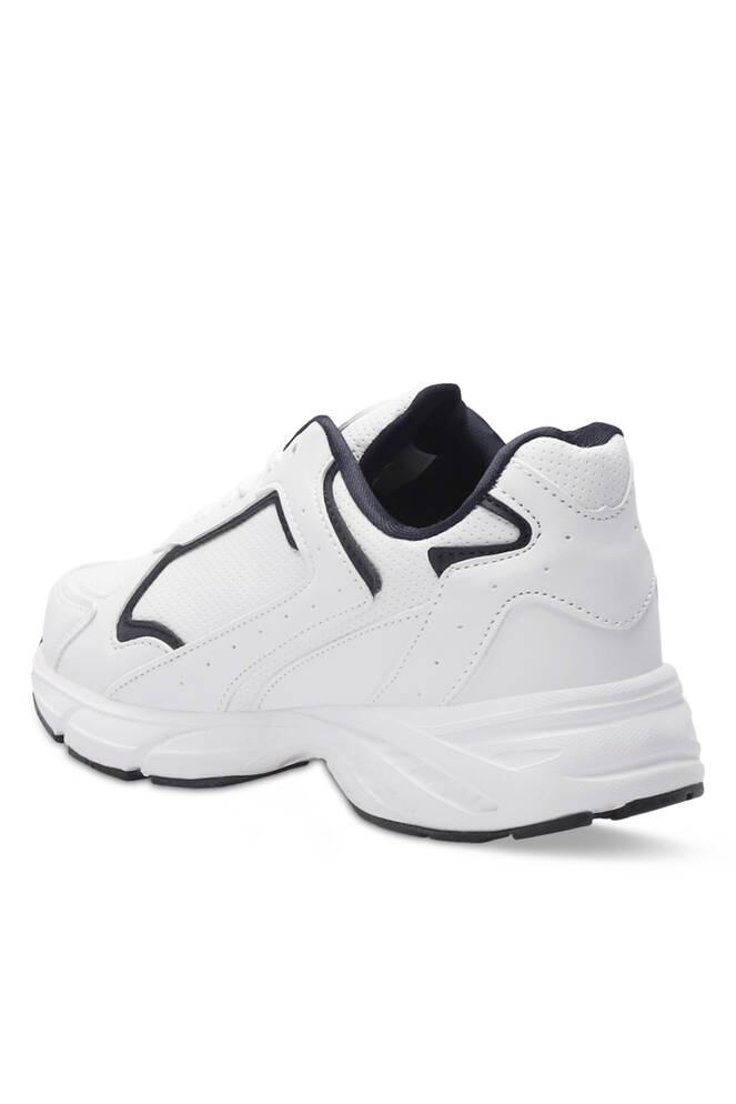 Slazenger MOSS Erkek Sneaker Ayakkabı Beyaz - Lacivert - Kırmızı