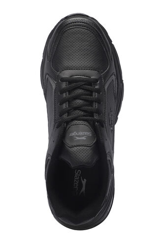 Slazenger MOSS Men's Sneaker Shoes Black - Dark Gray - Thumbnail