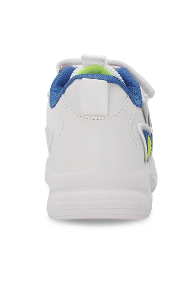 Slazenger NABIL Unisex Kids Sneaker Shoes White - Royal Blue