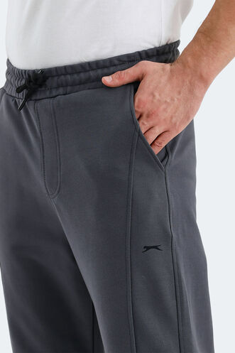 Slazenger NACIO Men's Sweatpants Anthracite - Thumbnail