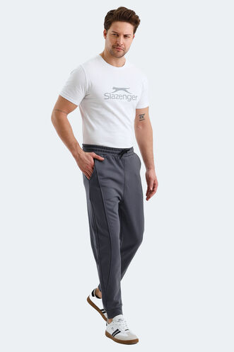 Slazenger NACIO Men's Sweatpants Anthracite - Thumbnail