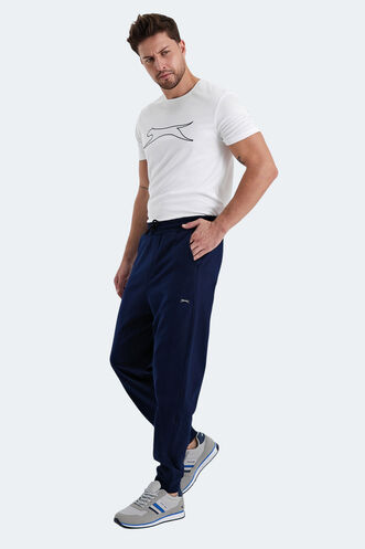 Slazenger NACIO Men's Sweatpants Navy - Thumbnail