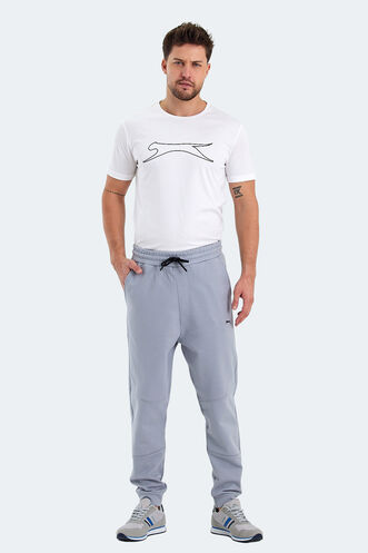 Slazenger NADAB Men's Sweatpants Gray - Thumbnail