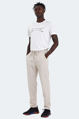 Slazenger NADICA Men's Sweatpants Beige - Thumbnail