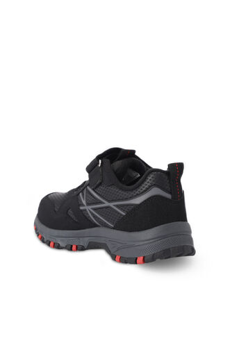 Slazenger NALA Sneaker Boys' Shoes Black - Red - Thumbnail