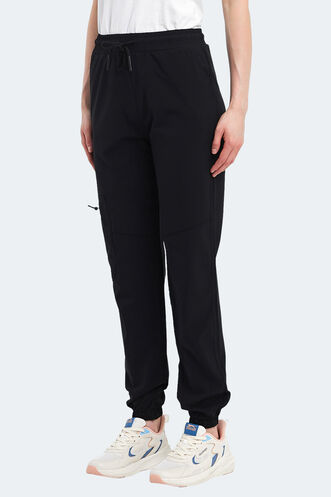 Slazenger NAOKO Women's Sweatpants Black - Thumbnail