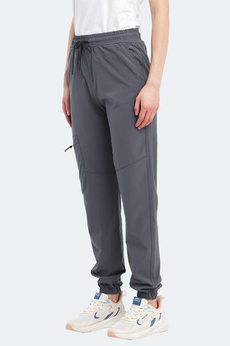 Slazenger NAOKO Women's Sweatpants Dark Gray - Thumbnail