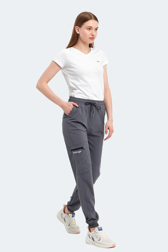 Slazenger NAOKO Women's Sweatpants Dark Gray - Thumbnail