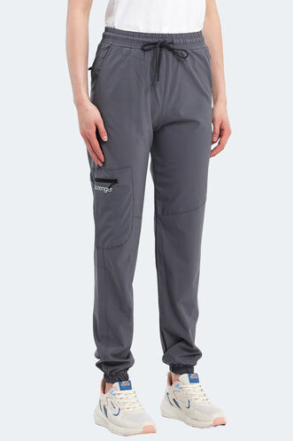 Slazenger NAOKO Women's Sweatpants Dark Gray - Thumbnail