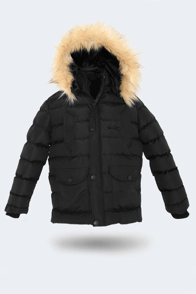 Slazenger NAPOLI Unisex Kids Coat & Jacket Black