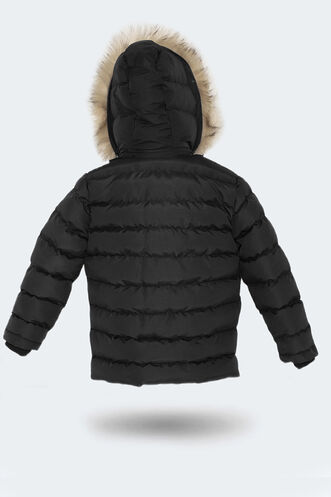 Slazenger NAPOLI Unisex Kids Coat & Jacket Black - Thumbnail