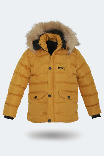 Slazenger - Slazenger NAPOLI Unisex Kids Coat & Jacket Mustard