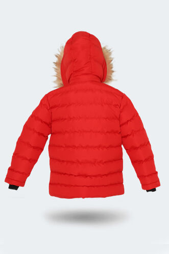 Slazenger NAPOLI Unisex Kids Coat & Jacket Red - Thumbnail