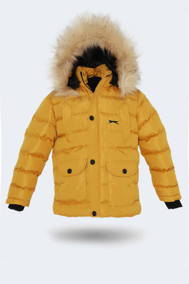 Slazenger NAPOLI Unisex Kids Coat & Jacket Yellow