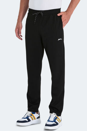 Slazenger NATION Men's Sweatpants Black - Thumbnail