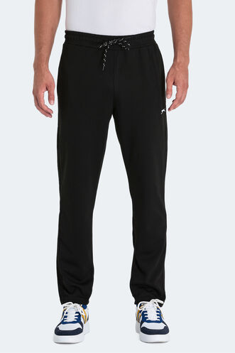 Slazenger NATION Men's Sweatpants Black - Thumbnail