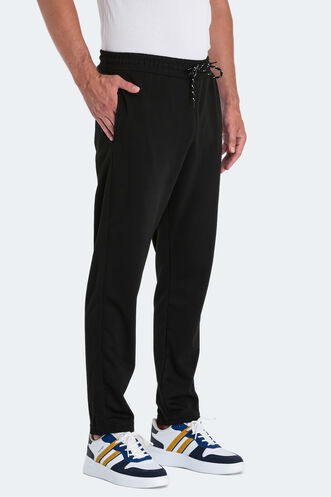 Slazenger NATION Men's Sweatpants Black - Thumbnail