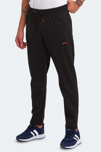 Slazenger NAWRA Men's Tracksuit Bottoms Black - Thumbnail