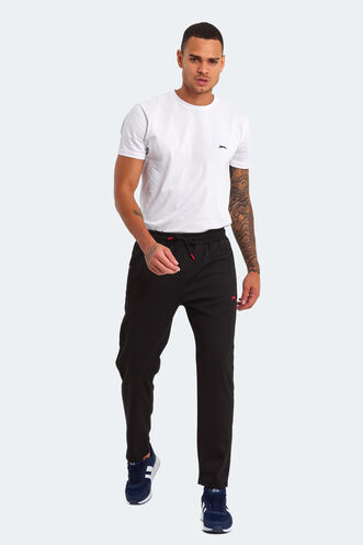 Slazenger NAWRA Men's Tracksuit Bottoms Black - Thumbnail