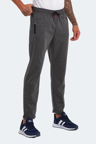 Slazenger NAWRA Men's Sweatpants Bottoms Dark Grey - Thumbnail