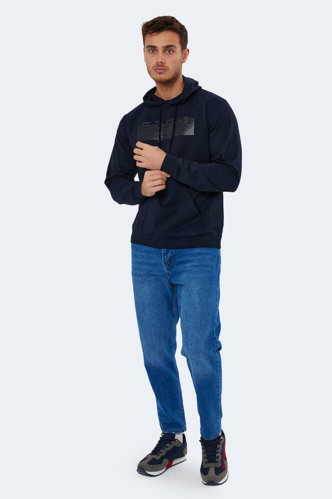 Slazenger NEDELKO Erkek Sweatshirt Lacivert