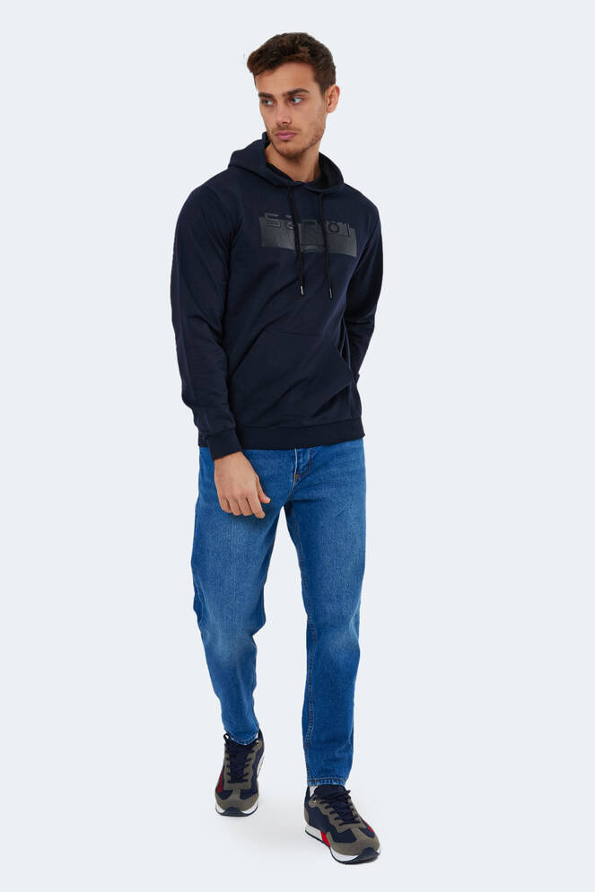 Slazenger NEDELKO Erkek Sweatshirt Lacivert