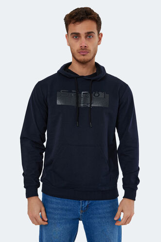 Slazenger NEDELKO Men's Sweatshirt Navy - Thumbnail