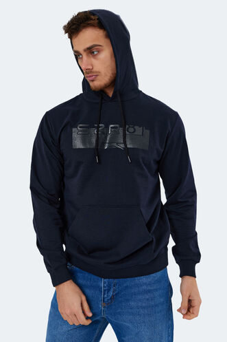 Slazenger NEDELKO Men's Sweatshirt Navy - Thumbnail